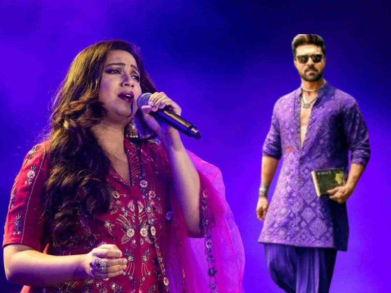Ram Charan’s Gamechanger  Shreya Ghoshal Records Third Single in Record Time