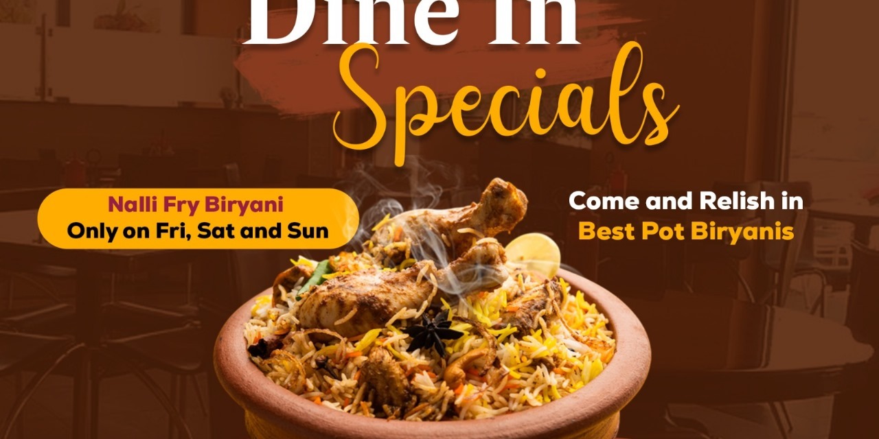 🔥 Nalli Fry Biryani – Exclusively available on Friday, Saturday, and Sunday!