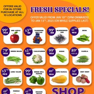 India Bazaar-Fresh Specials: Unbeatable Deals on Fruits & Veggies