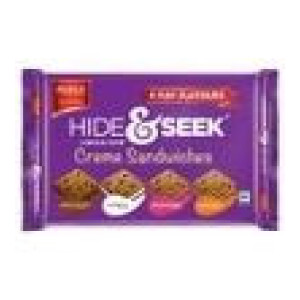 Parle Hide & Seek 4 Flavour Choco Chip Creme Biscuit 400 g