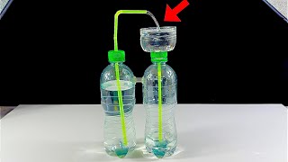 How to make Automatic water Fountain Without Electricity  Non-stop water Fountain  Science Project