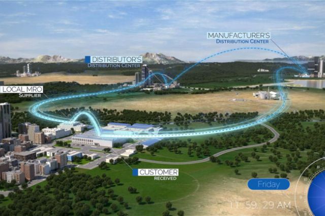 Fort Worth OK Drone Animation