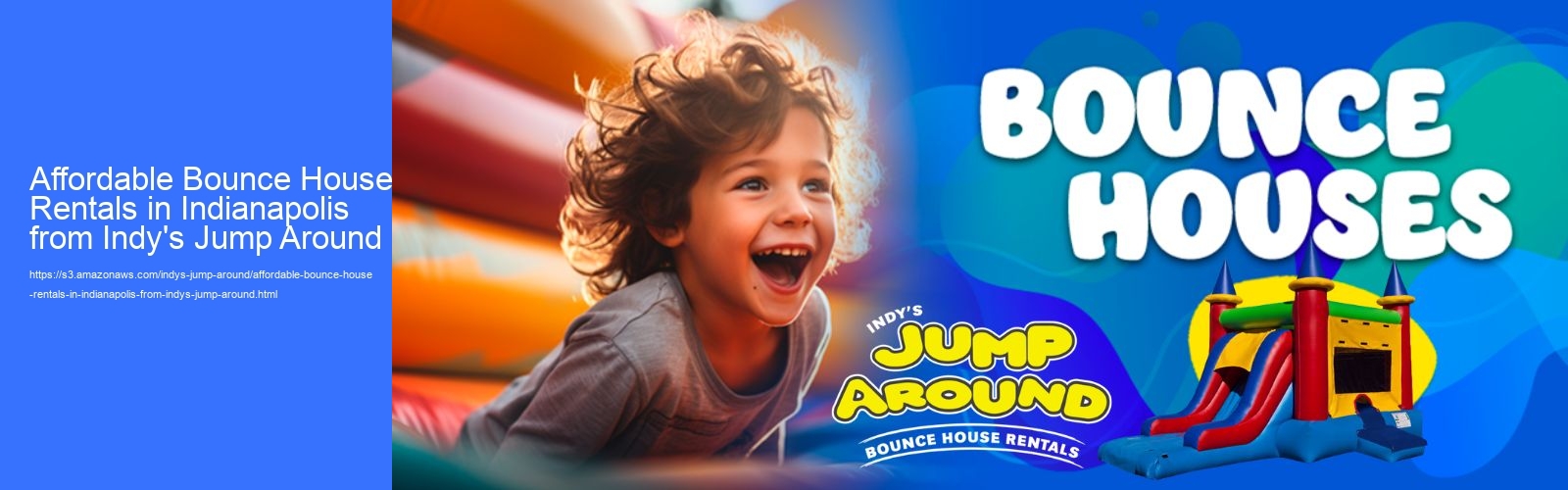 Affordable Bounce House Rentals in Indianapolis from Indy's Jump Around
