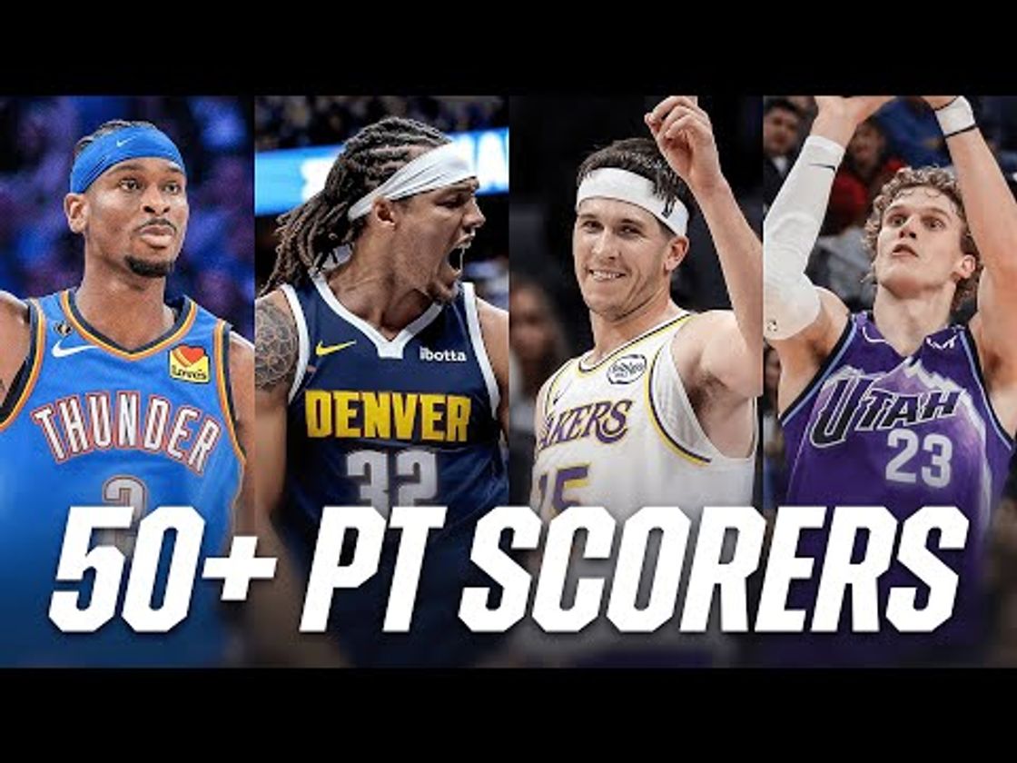 Four 50+ Point Games During NBA Opening Week! 🤯 (Most Ever)