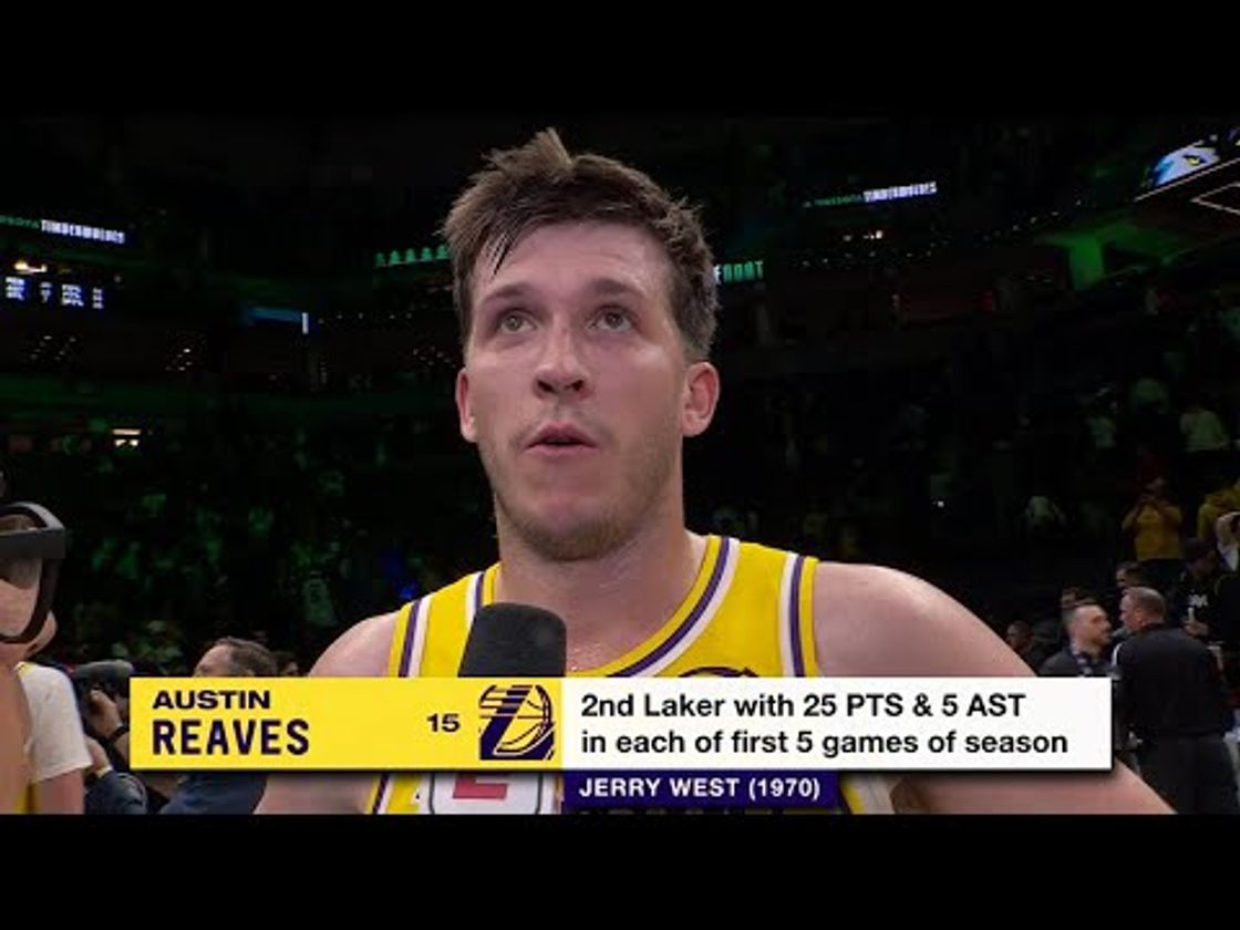 Austin Reaves' INCREDIBLE Start Makes Lakers' History 🔥