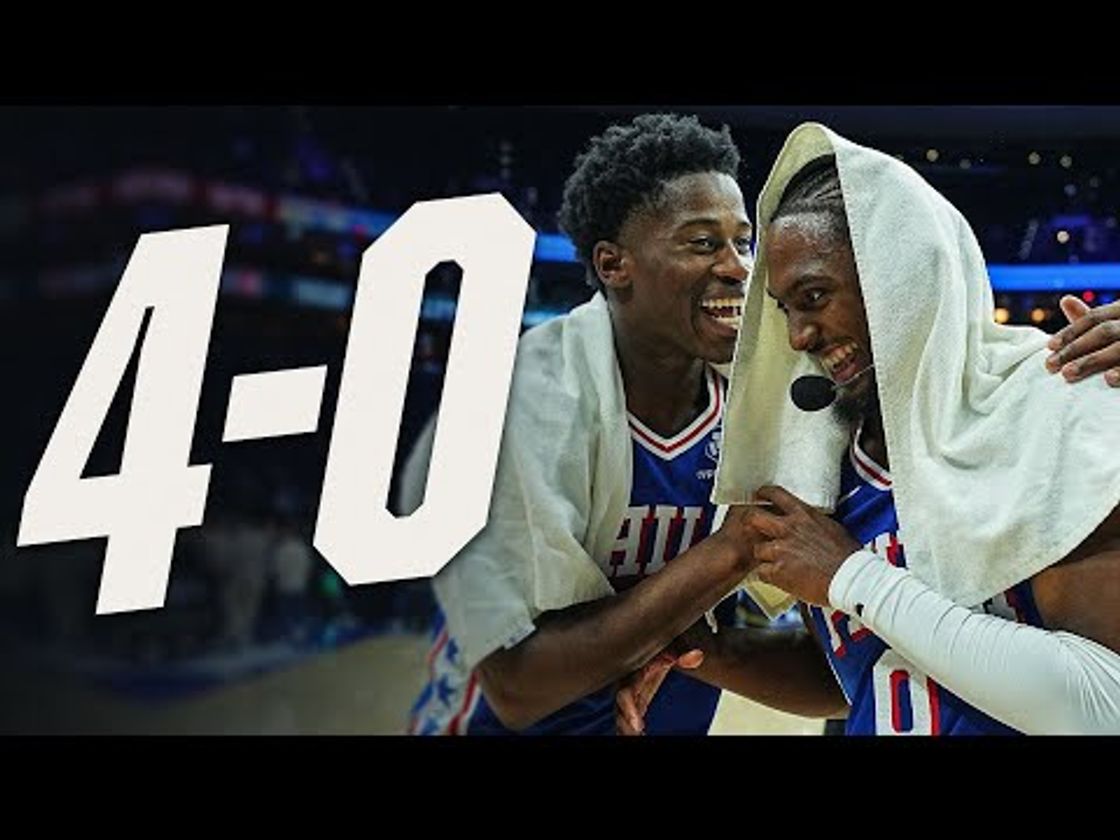 76ers Start 4-0 for the First Time Since 2019 | Top Plays So Far