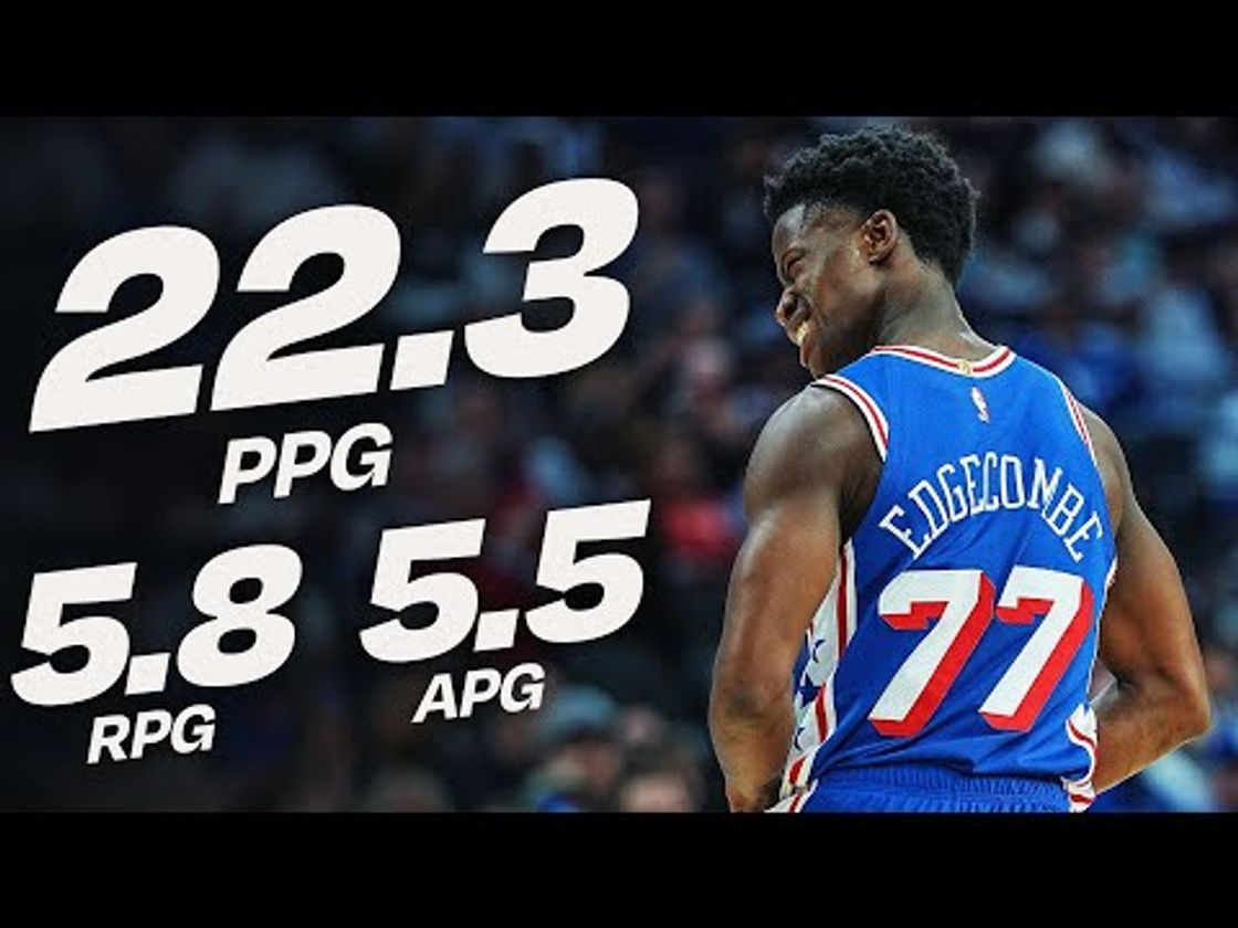 VJ Edgecombe Is Off To A Historic Start!