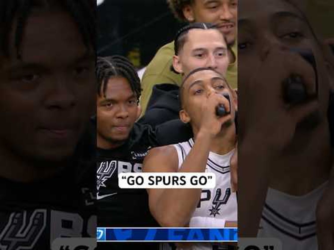 Wemby & Keldon direct the fans!