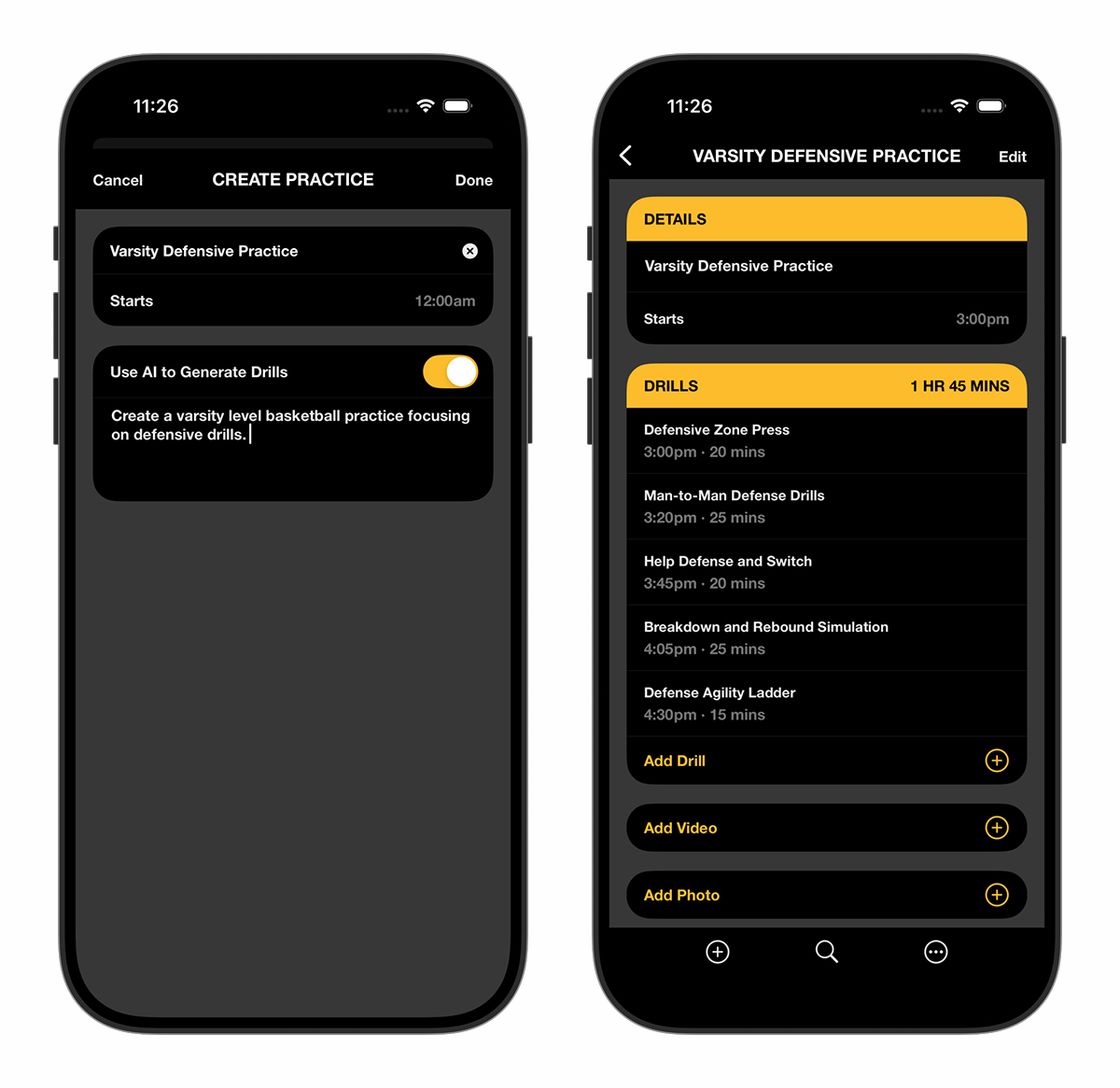 InfiniteHoops Practice: Use Apple Intelligence to Generate Practice Plans