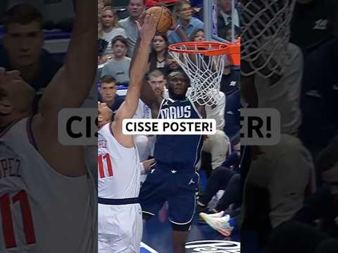 Moussa Cisse skies for the poster!
