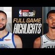 WARRIORS at SPURS | EMIRATES NBA CUP 🏆 | FULL GAME HIGHLIGHTS | November 14, 2025