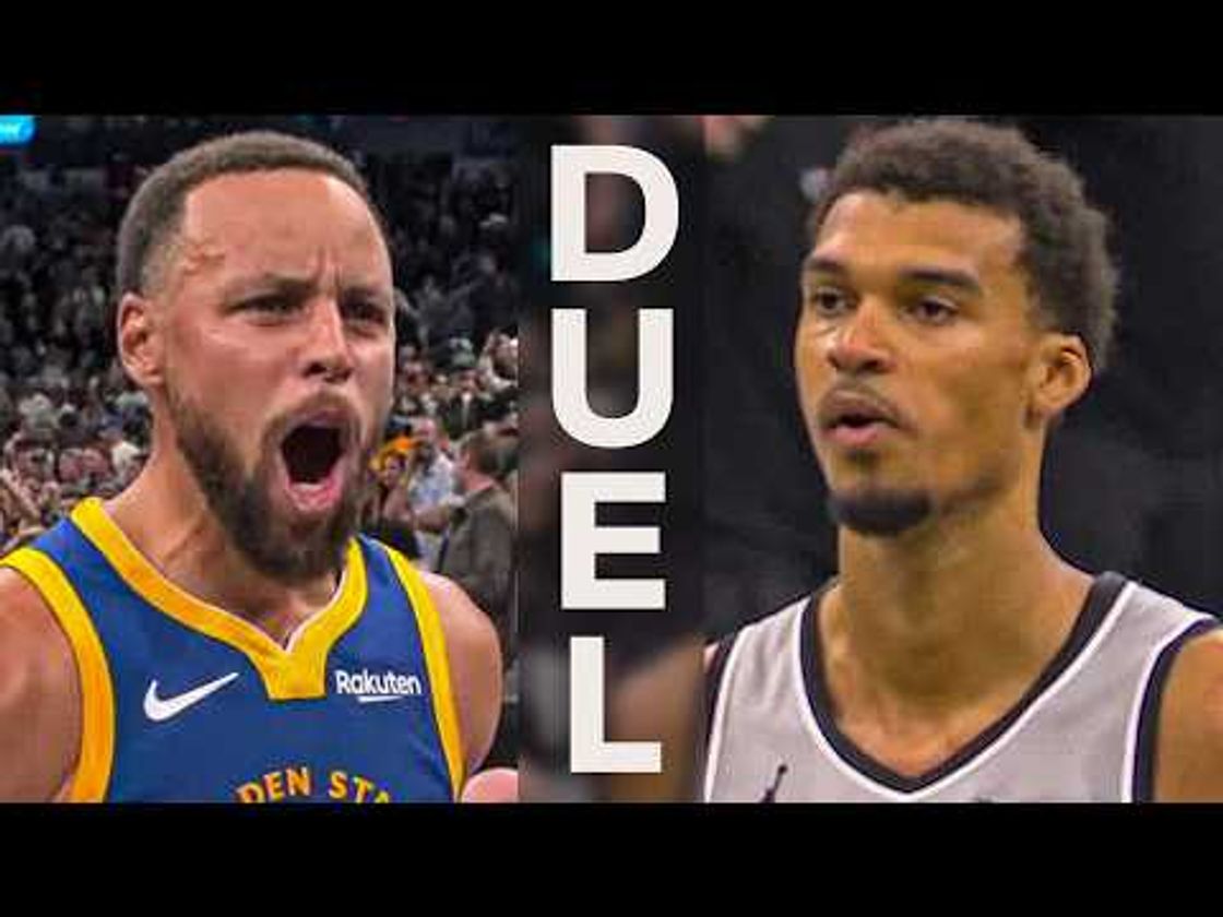 Steph Curry vs. Wemby EPIC Two-Game Battle