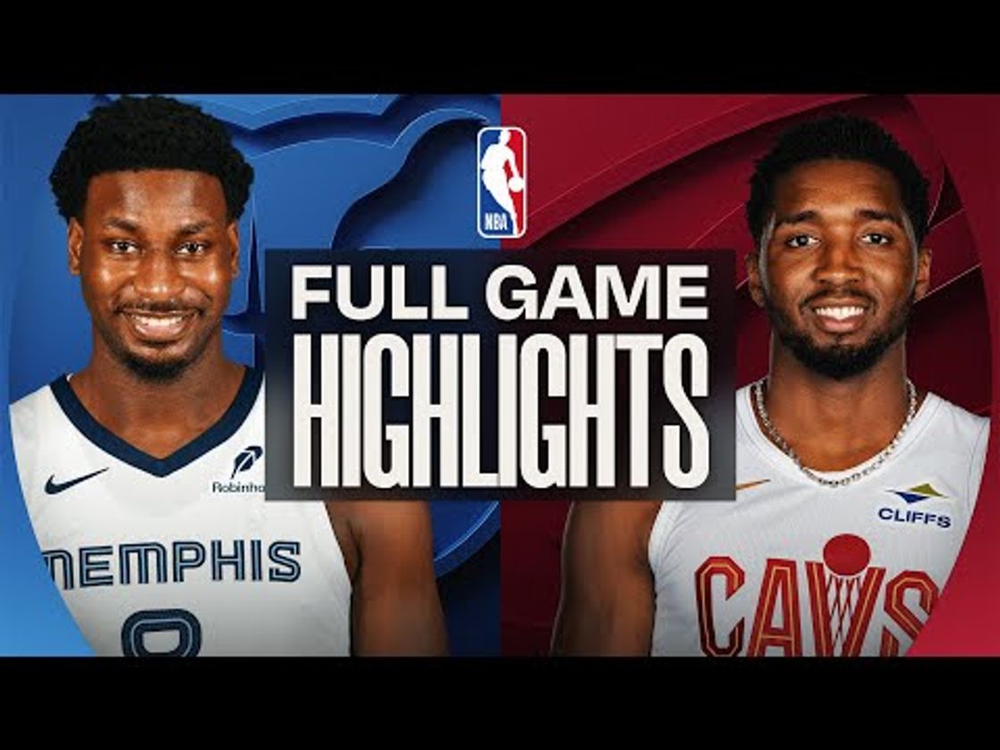 GRIZZLIES at CAVALIERS | FULL GAME HIGHLIGHTS | November 15, 2025