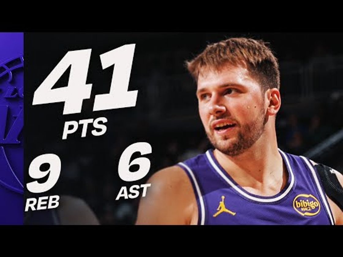 Luka Dončić's 4th 40+ PT Game OF THE SEASON! | November 15, 2025