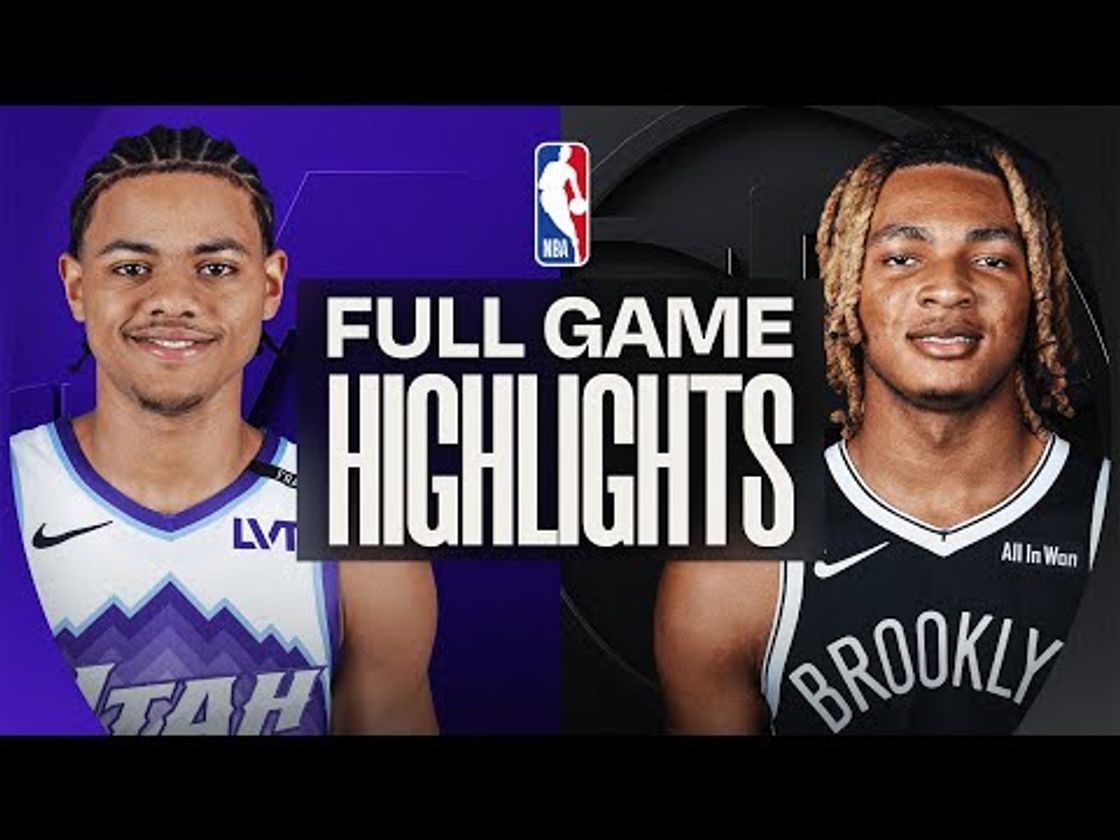JAZZ at NETS | FULL GAME HIGHLIGHTS | December 4, 2025