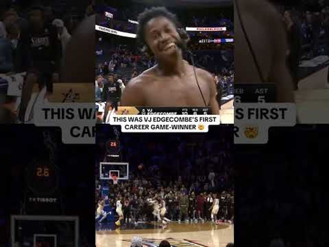 Imagine your first career game-winner happens in the NBA 😂