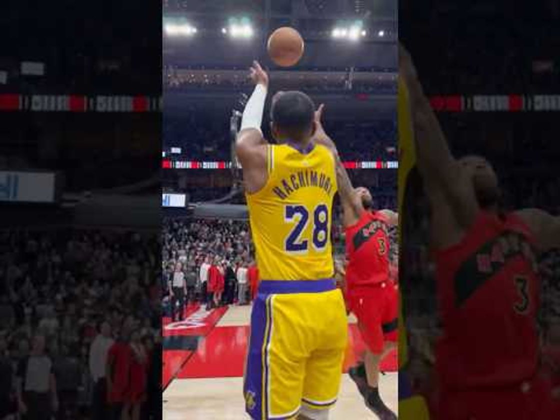 THE PERFECT ANGLE OF RUI’S GAME-WINNER 🤯 | (Via s_universal/IG)