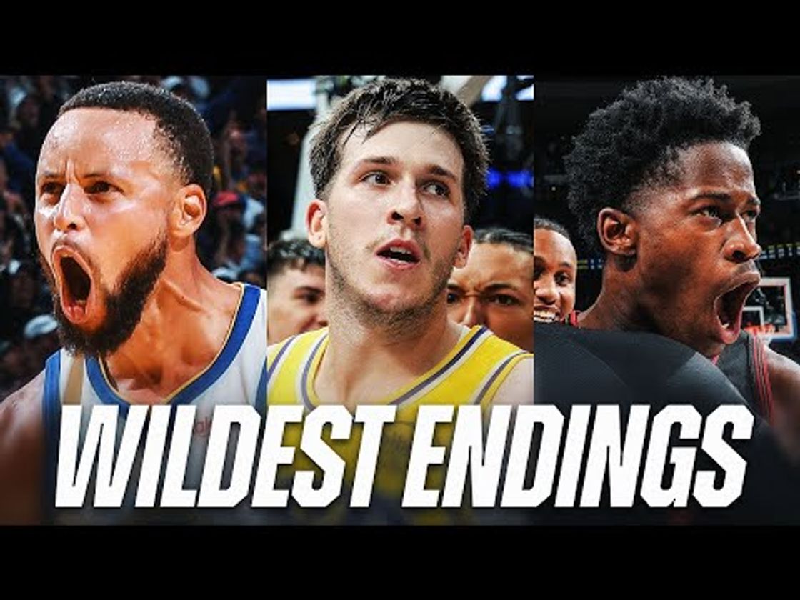 The WILDEST Endings of the 2025-26 NBA Season | Pt. 1