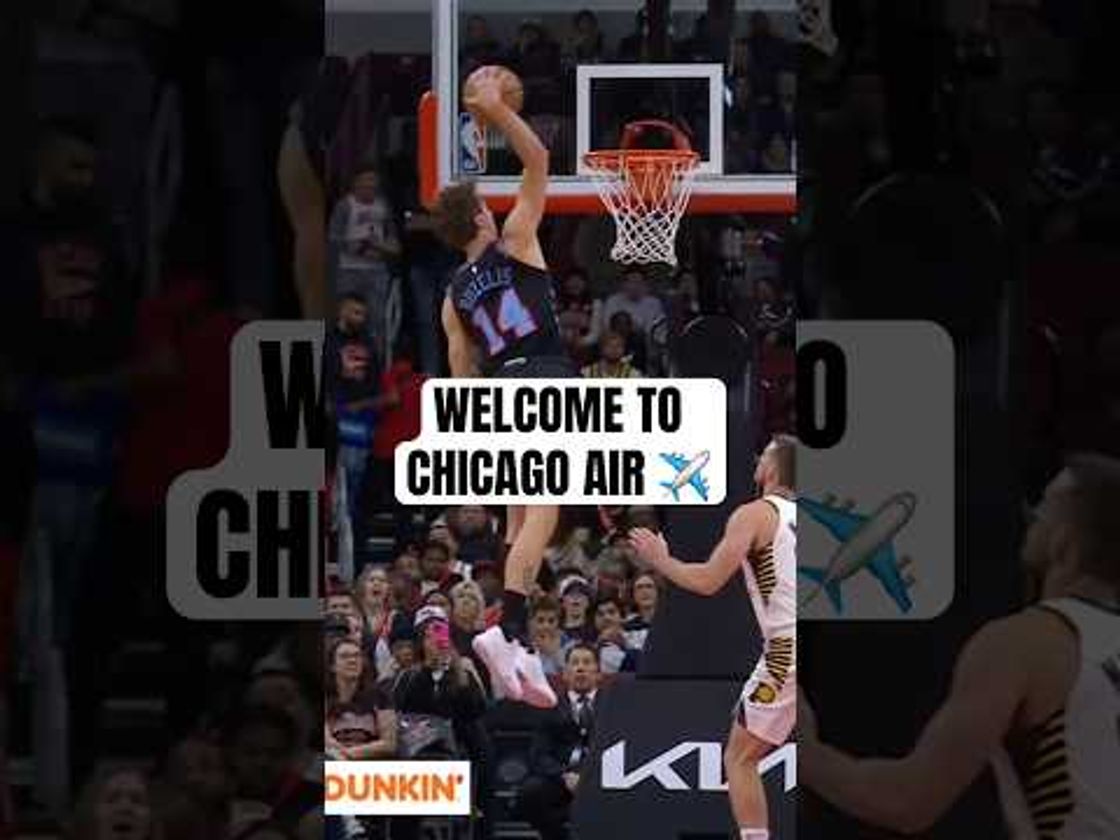 Matas was basically looking looking in the rim 😳