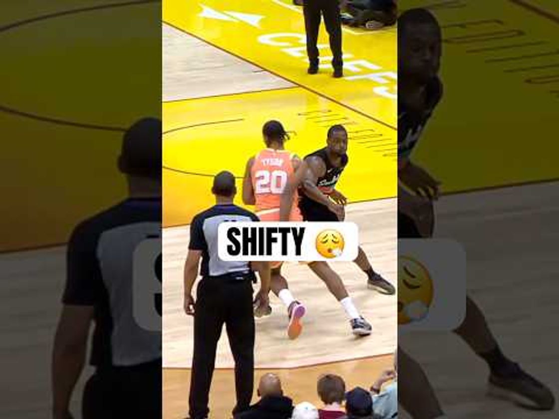 Jaylon Tyson with the smooth behind the back