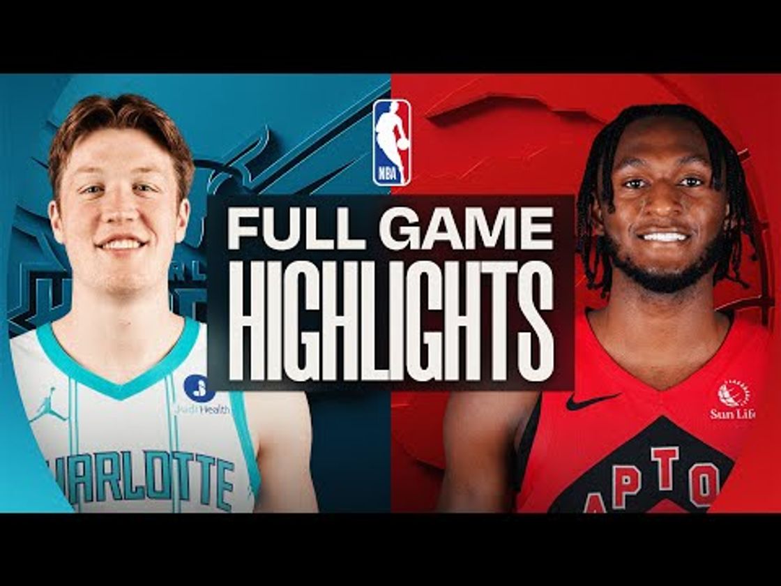 HORNETS at RAPTORS | FULL GAME HIGHLIGHTS | December 5, 2025