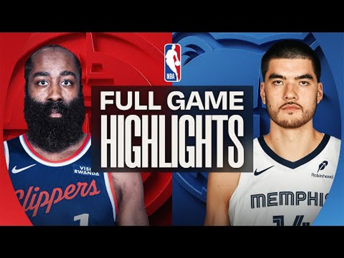 CLIPPERS at GRIZZLIES | FULL GAME HIGHLIGHTS | December 5, 2025