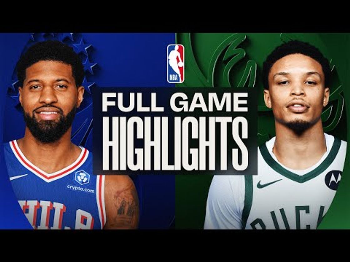 76ERS at BUCKS | FULL GAME HIGHLIGHTS | December 5, 2025