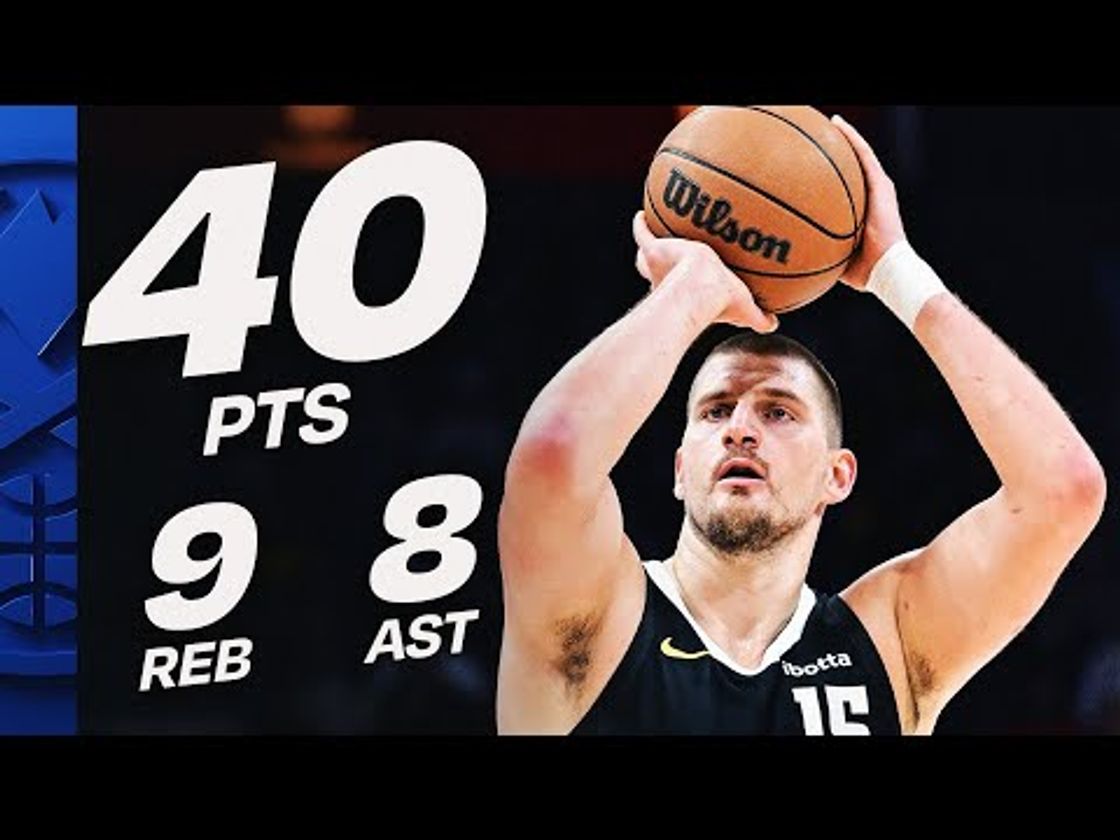 Nikola Jokic Drops 40 PTS 9 REBS & 8 AST vs Hawks | December 5, 2025