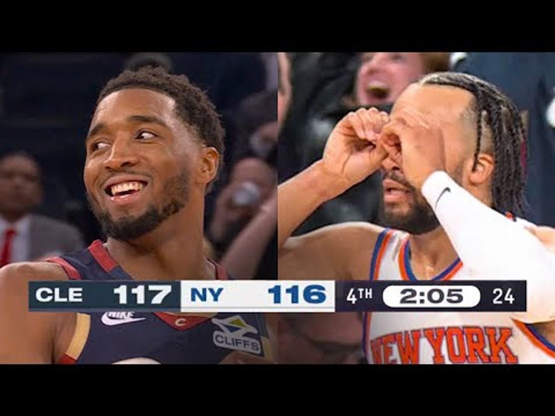 Final 4:28 INSANE ENDING Cavaliers vs Knicks 🔥🎄| December 25, 2025