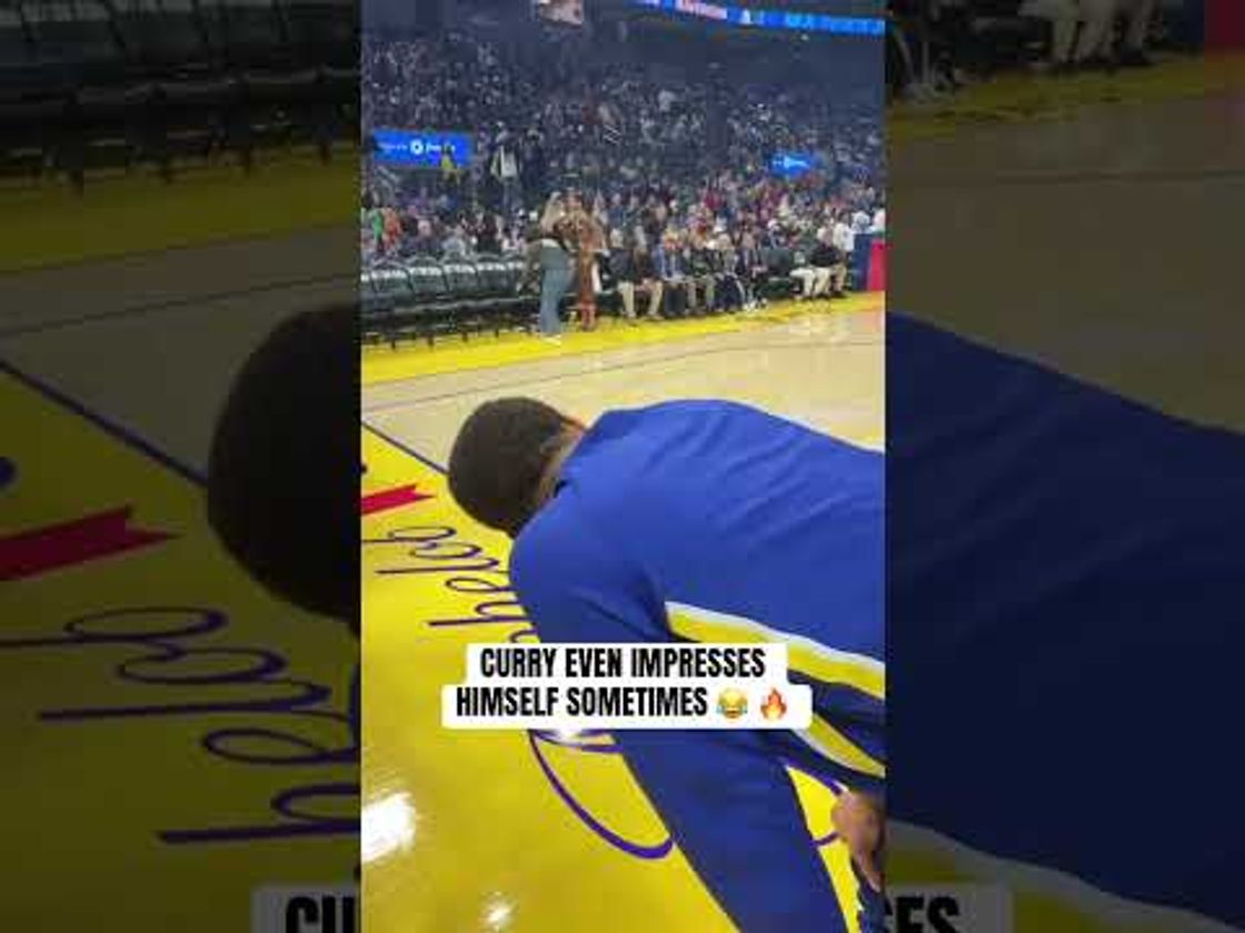 He makes it look Stephortless😂