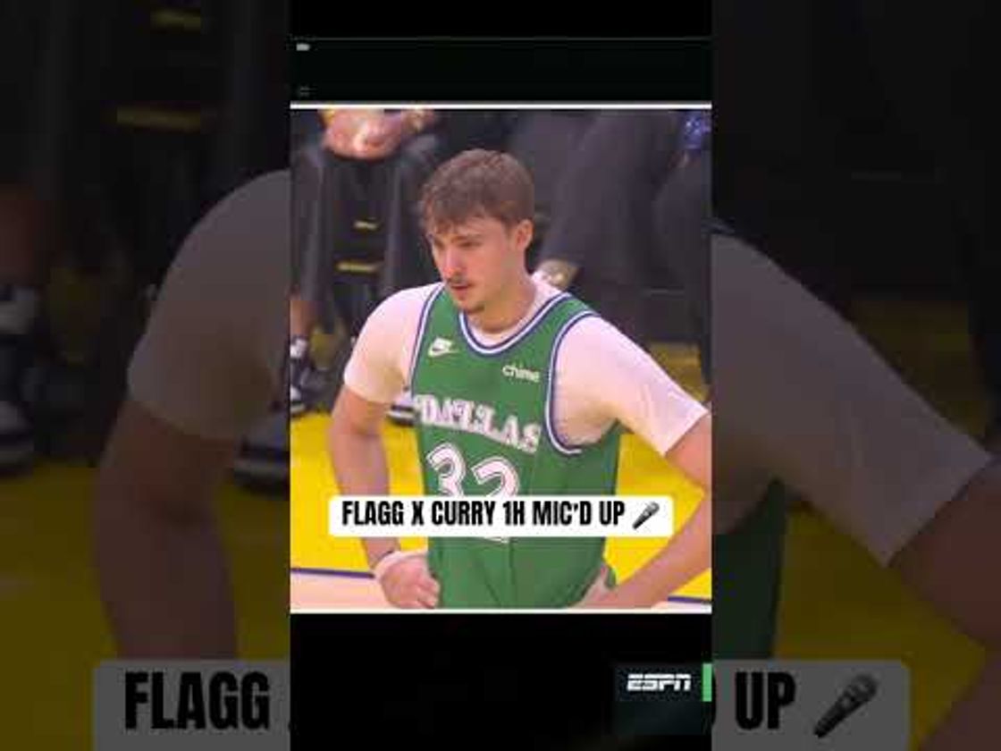 Steph Curry & Cooper Flagg wired from the 1H of XMAS action 🏀