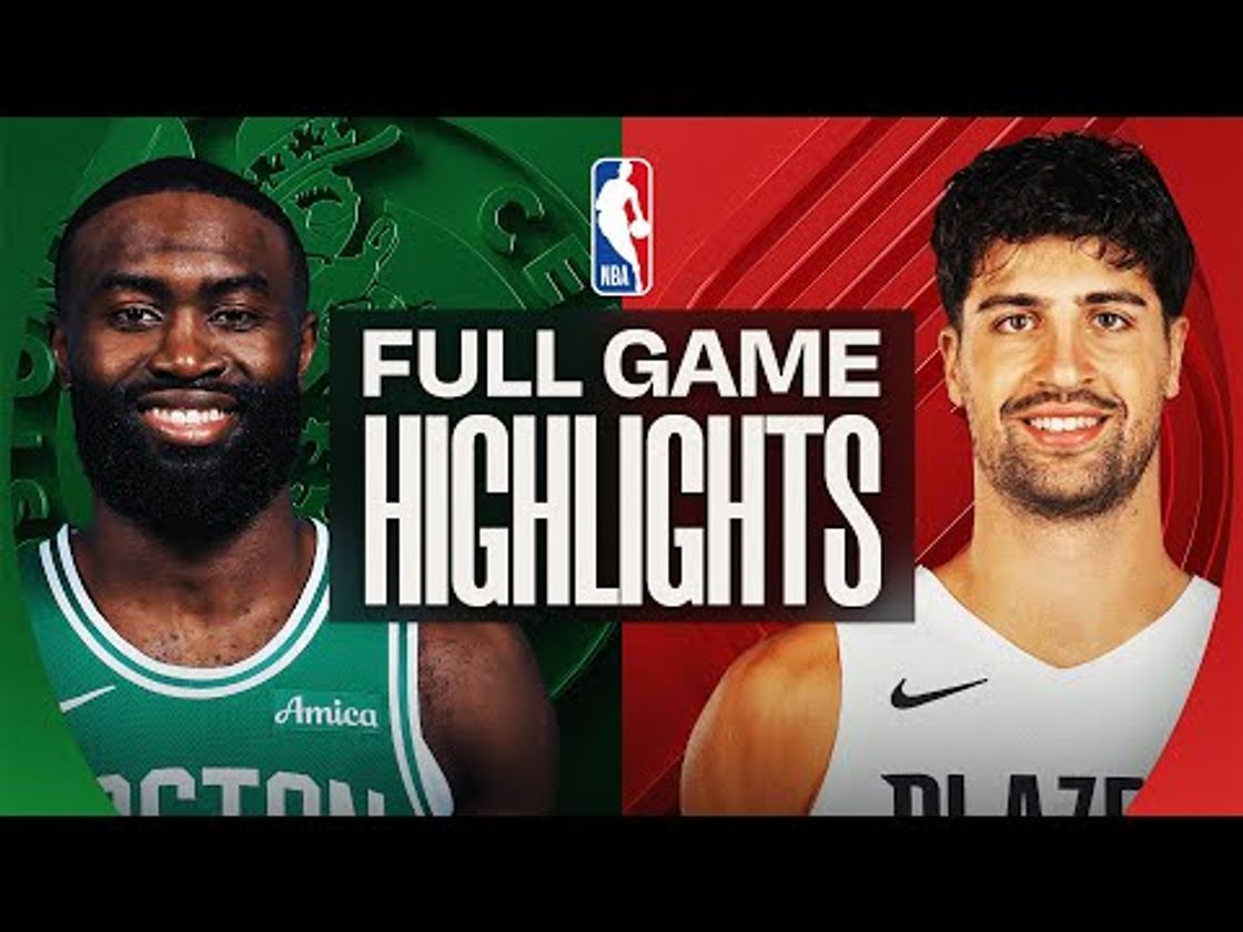 CELTICS at TRAIL BLAZERS | FULL GAME HIGHLIGHTS | December 28, 2025