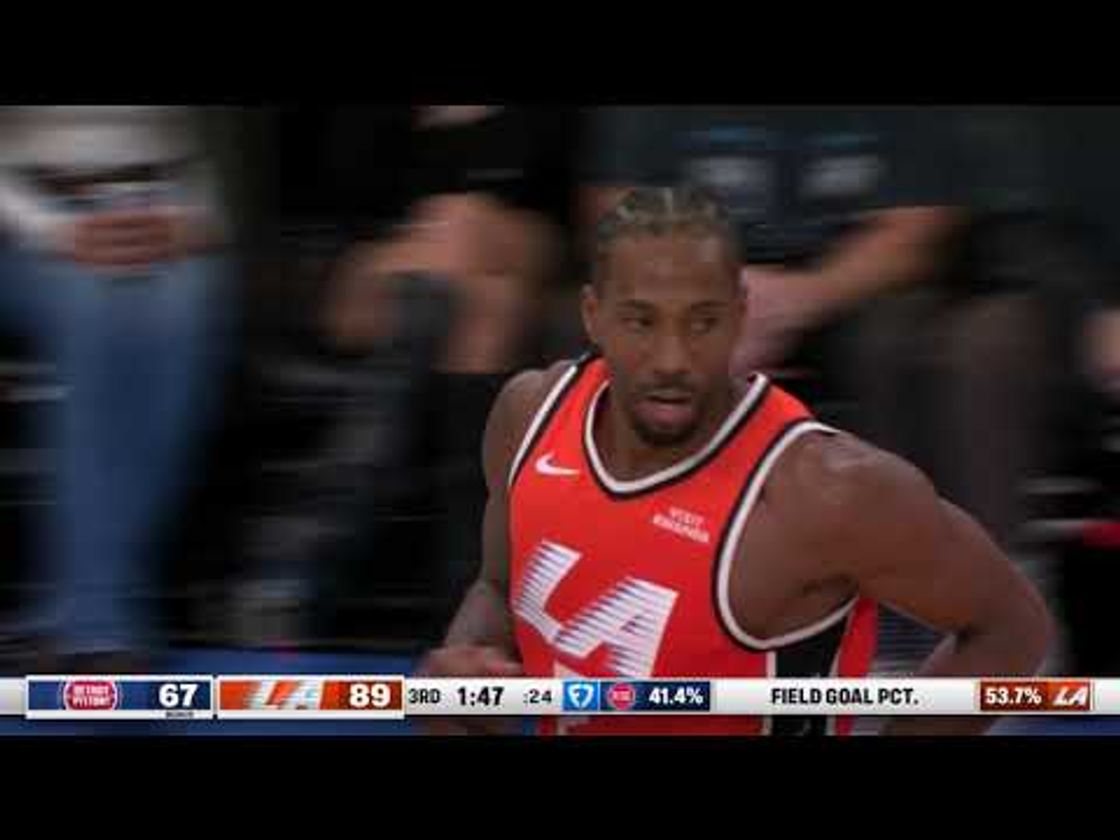 Kawhi Leonard Set NEW CAREER-HIGH 55 PTS vs Pistons | December 28, 2025