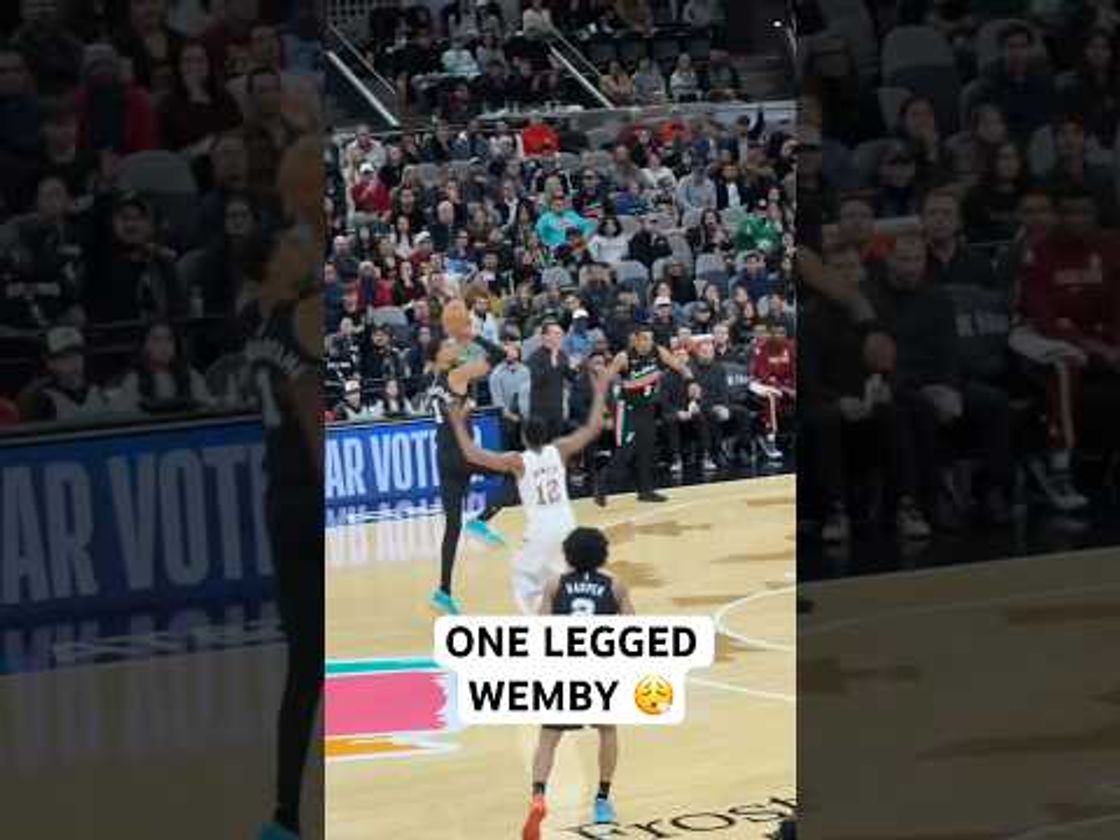 Wemby just trying anything now 😂