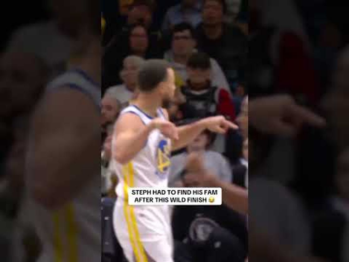 Steph had to put on a show in front of Ayesha and Canon Curry 🥺