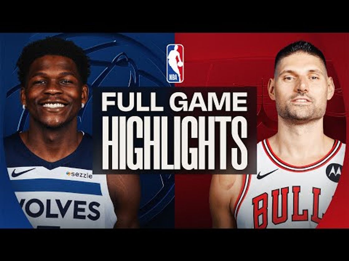 TIMBERWOLVES at BULLS | FULL GAME HIGHLIGHTS | December 29, 2025