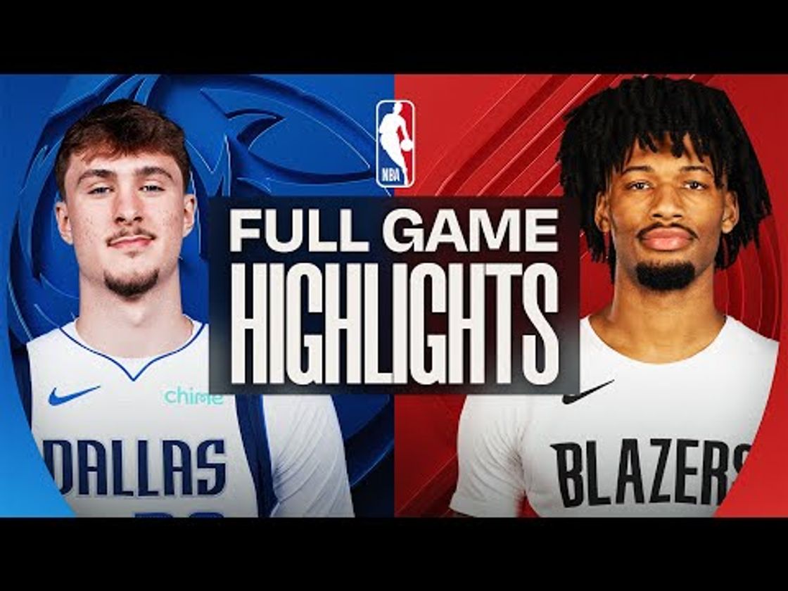 MAVERICKS at TRAIL BLAZERS | FULL GAME HIGHLIGHTS | December 29, 2025