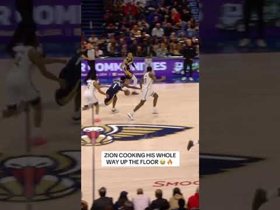 What an amazing play by Zion!