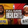 LAKERS at TRAIL BLAZERS | FULL GAME HIGHLIGHTS | January 17, 2026