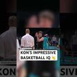 Kon Knueppel showed off his ball knowledge on NBA Countdown last night 👏
