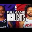 KINGS at PISTONS | FULL GAME HIGHLIGHTS | January 25, 2026