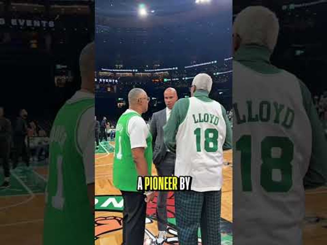 The Celtics went home with the first ever NBA Pioneers Classic trophy 👏