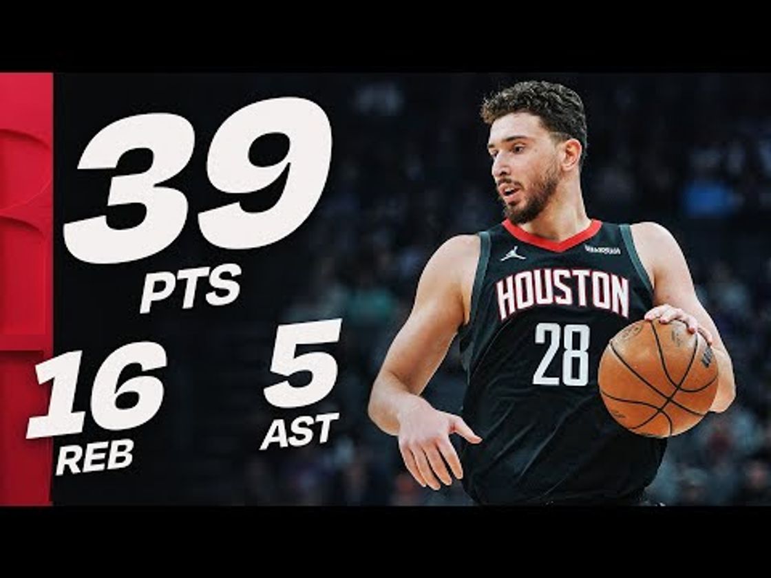 Alperen Şengün Powers Rockets in Thriller With 39 & 16 vs. Pacers | February 2, 2026