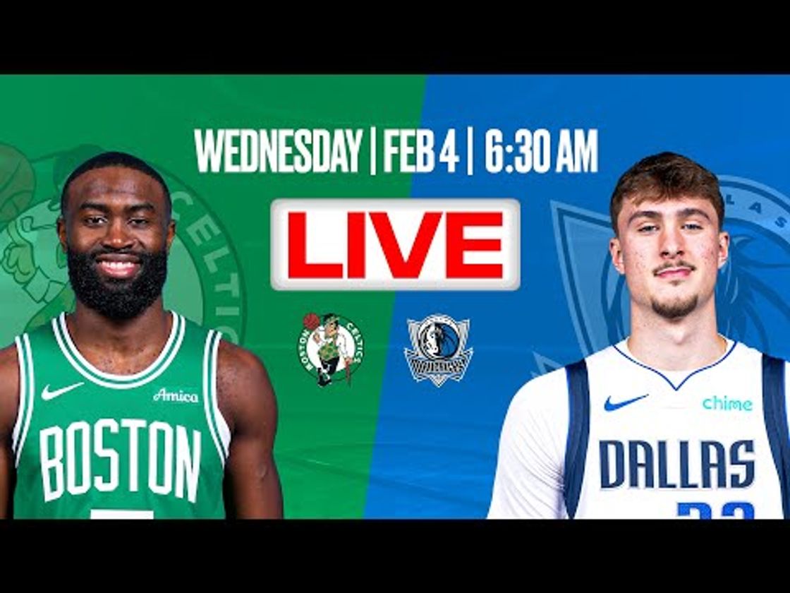Boston Celtics at Dallas Mavericks | Regular Season | [OFFICIAL LIVE STREAM]