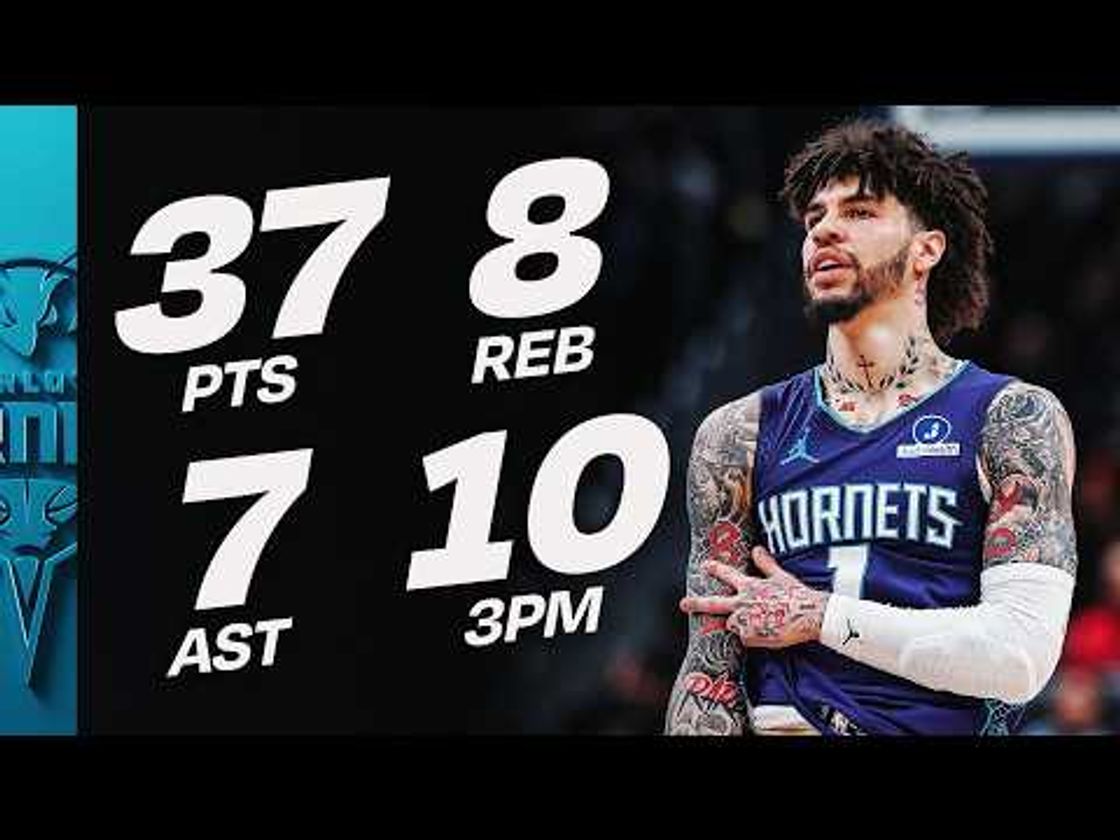 LaMelo Ball Explodes For 37 PTS (10 3PM) in Win 🔥 | February 22, 2026