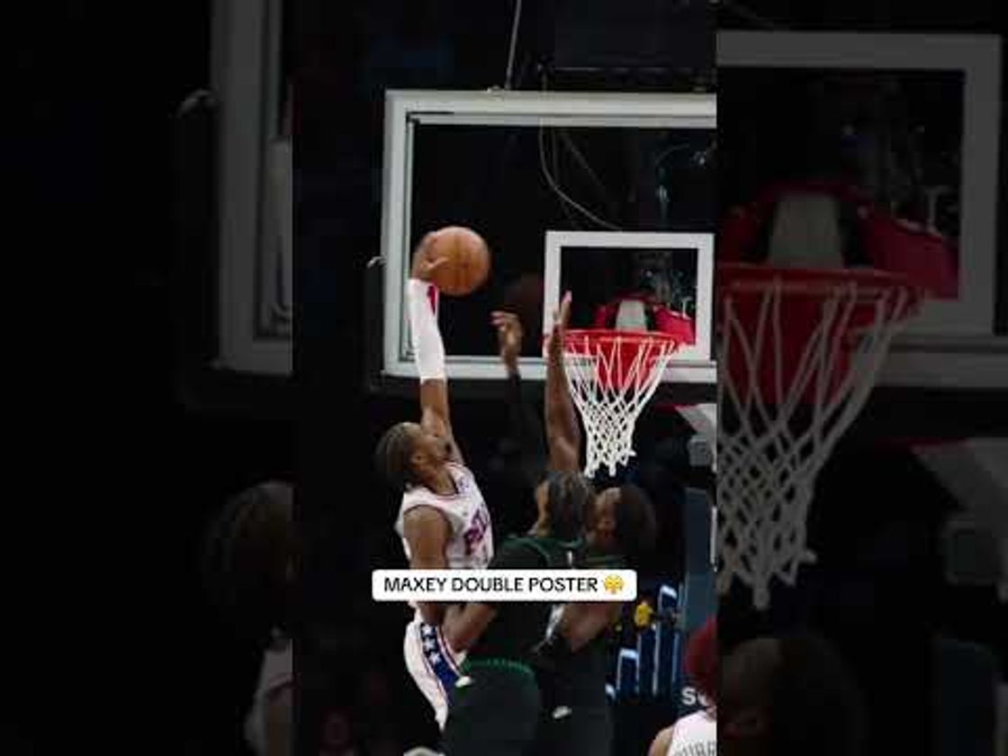 Maxey got UP 😤
