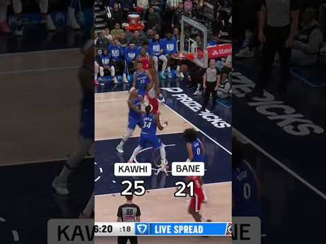 Kawhi and Bane put on a show 🍿