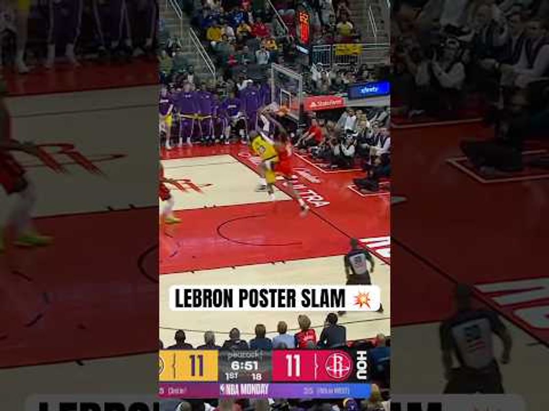 LEBRON DUNK ON HIS HEAD 🔥