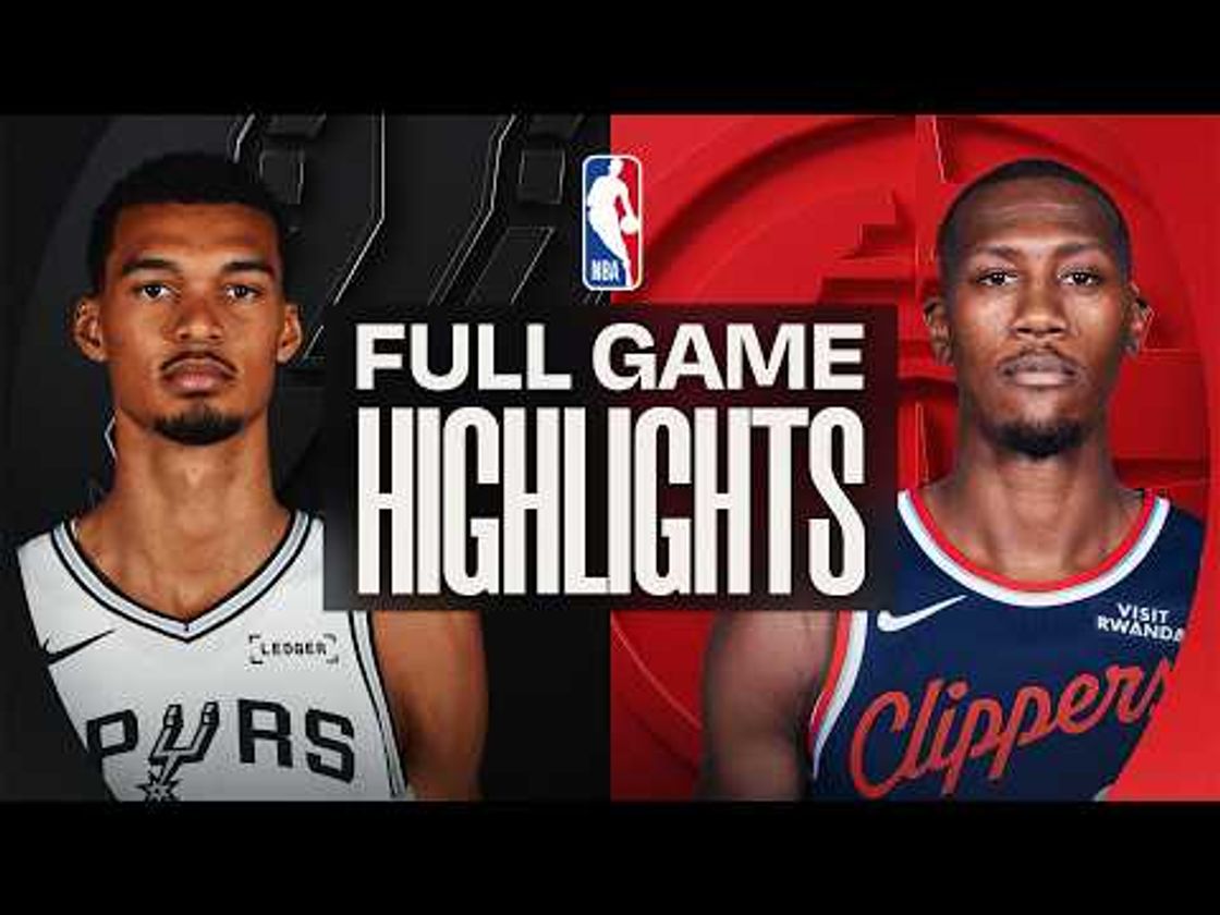 SPURS at CLIPPERS | FULL GAME HIGHLIGHTS | March 16, 2026