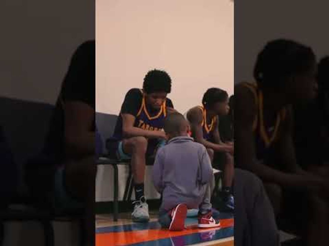 Coaching instincts can develop at ANY age! 👏 (via jayshotit4k_, coachchristopherbess/IG)